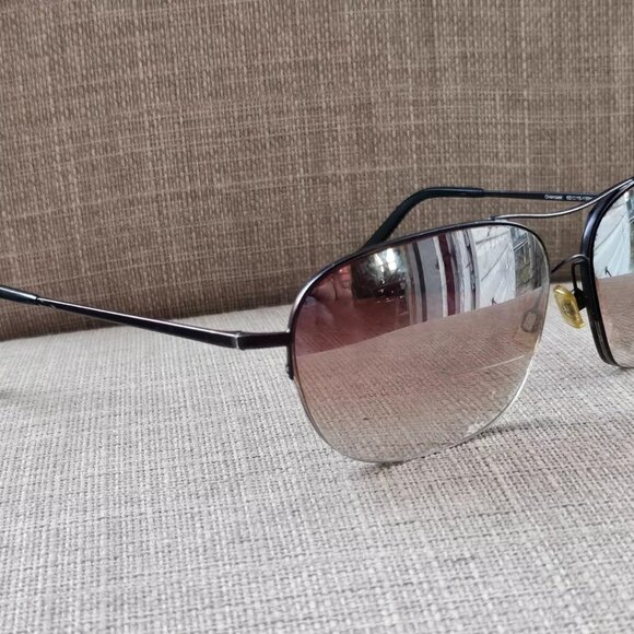 Hummer Men Eyeglasses/Sunglasses Frame Black Half Rim Glasses Overcast H336 - Picture 2 of 14